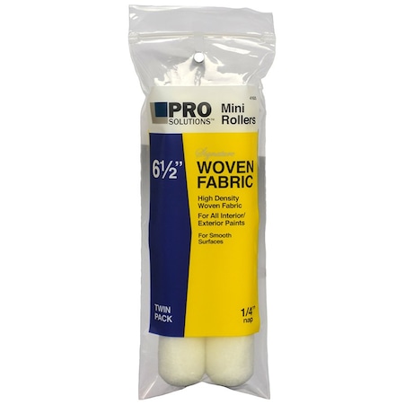 Pro Solutions 6-1/2 in. Wvn Mini Rol 1/4 in. 2Pk 41625